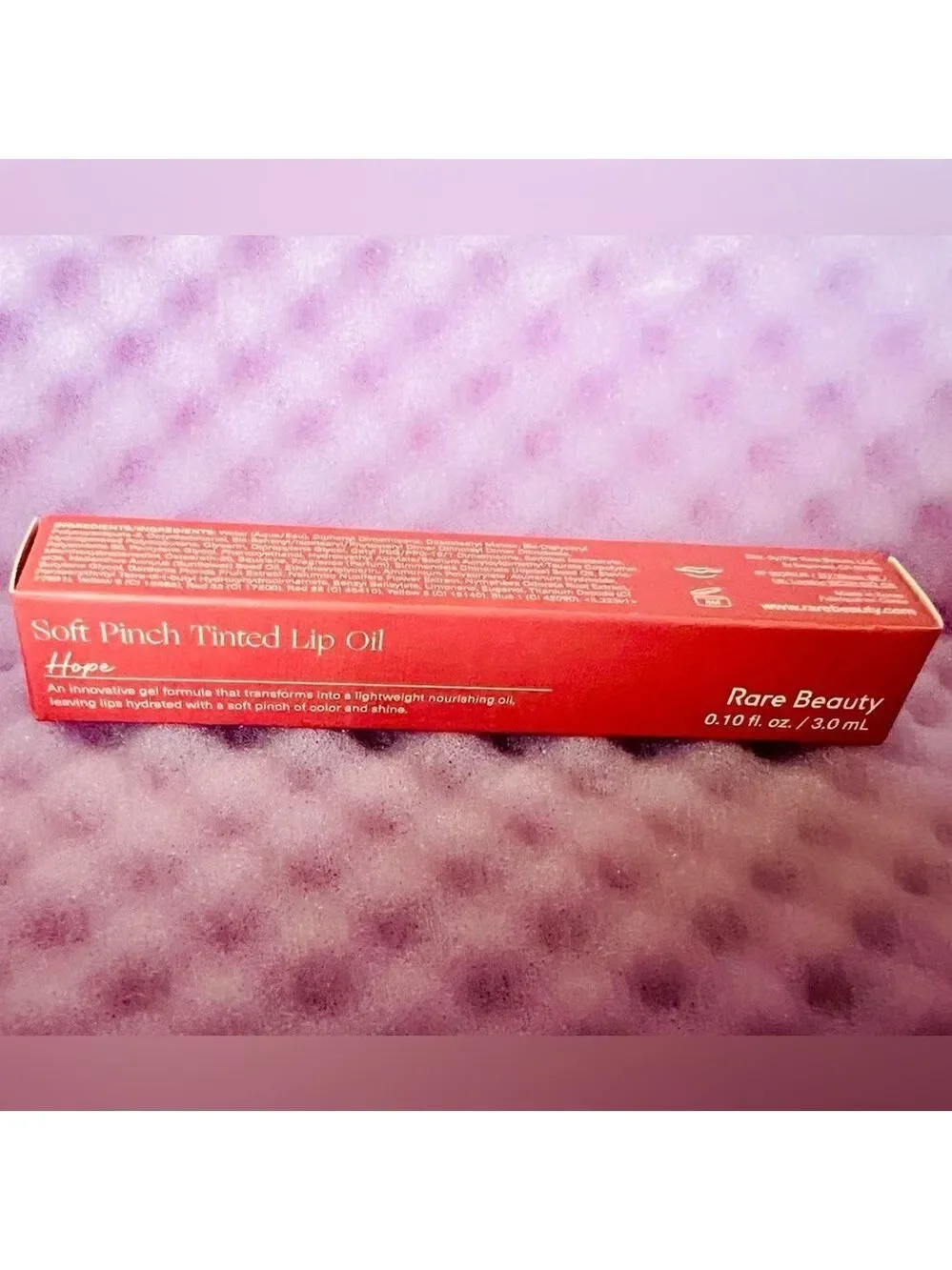 NIB Rare Beauty Soft Pinch Tinted Lip Oil in Hope
